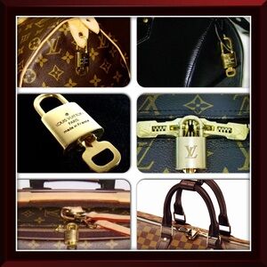 LOUIS VUITTON PADLOCK & KEY